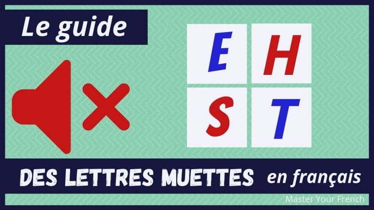 le guide des lettres muettes en français