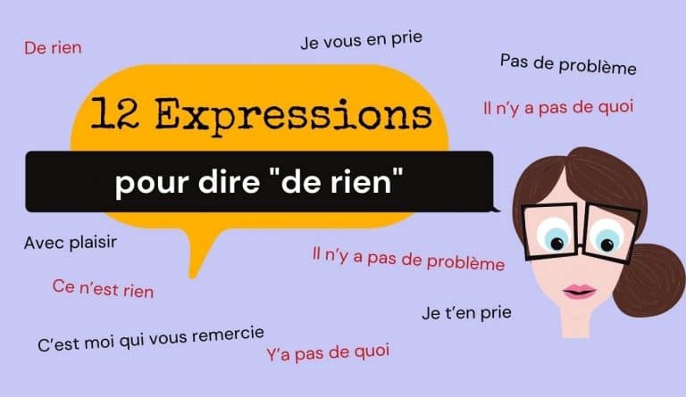 12 expressions pour dire de rien en français