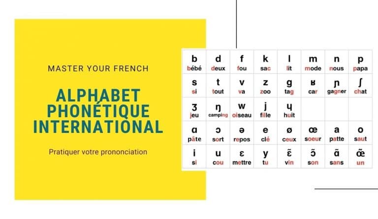 alphabet phonetique international pour le français