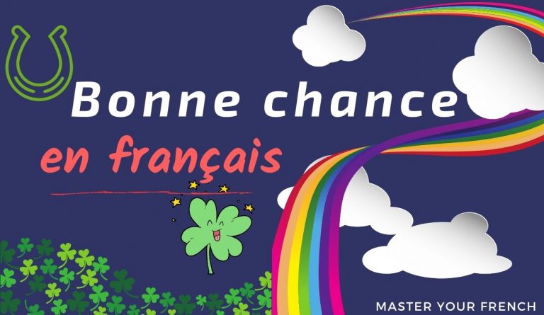 bonne chance en français