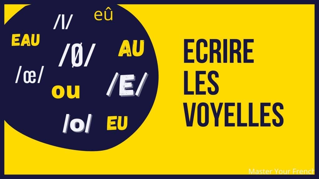 écrire les voyelles orales alphabet phonétique