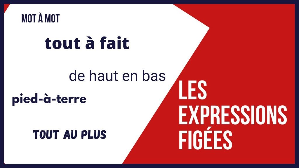 expressions figees en français