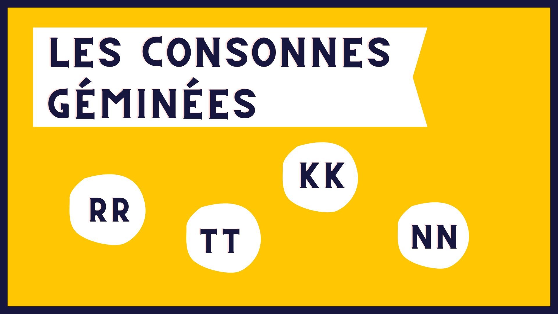 consonnes géminée en phonetique francaise