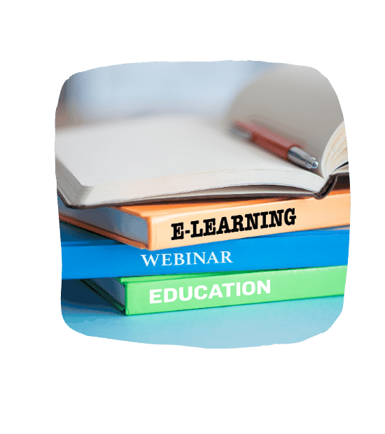 education webinar elearning books