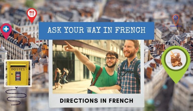 ask for directions in french