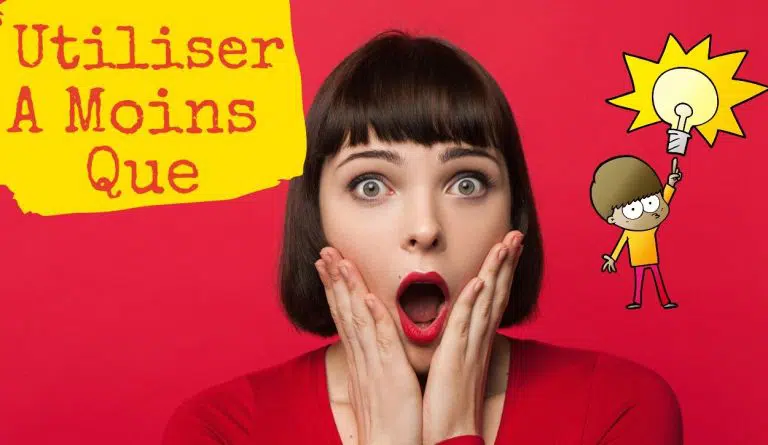french expression a moins que