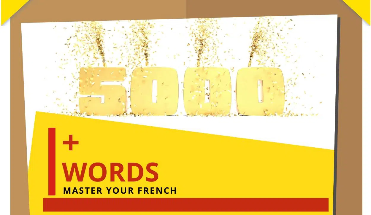 number 5000 words to speak french language