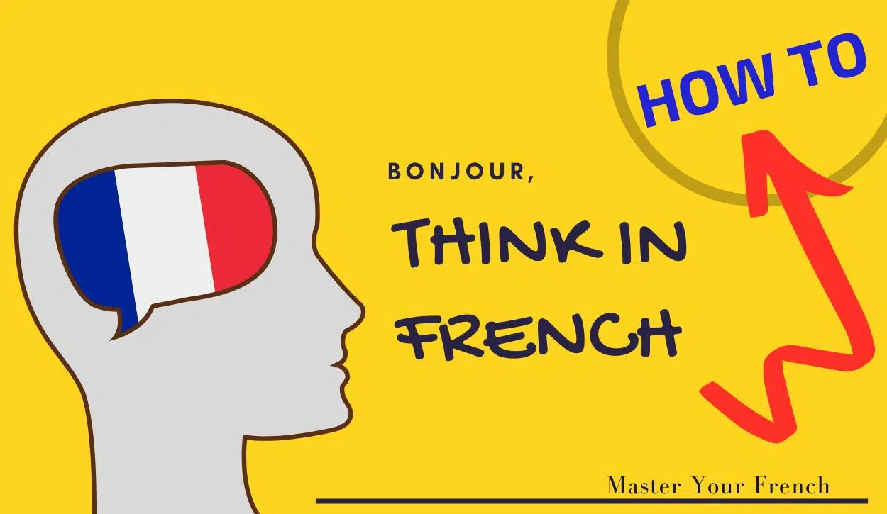 how to think in french france flag human illustration