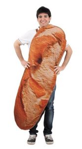 costume french long bread baguette