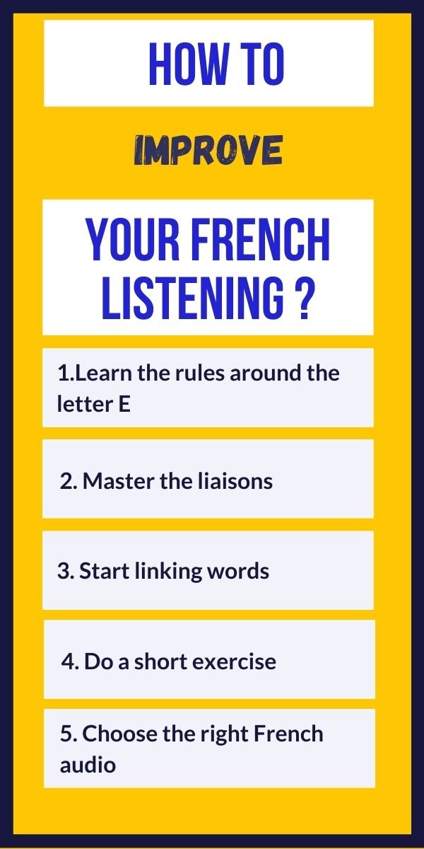 pin how improve french listening