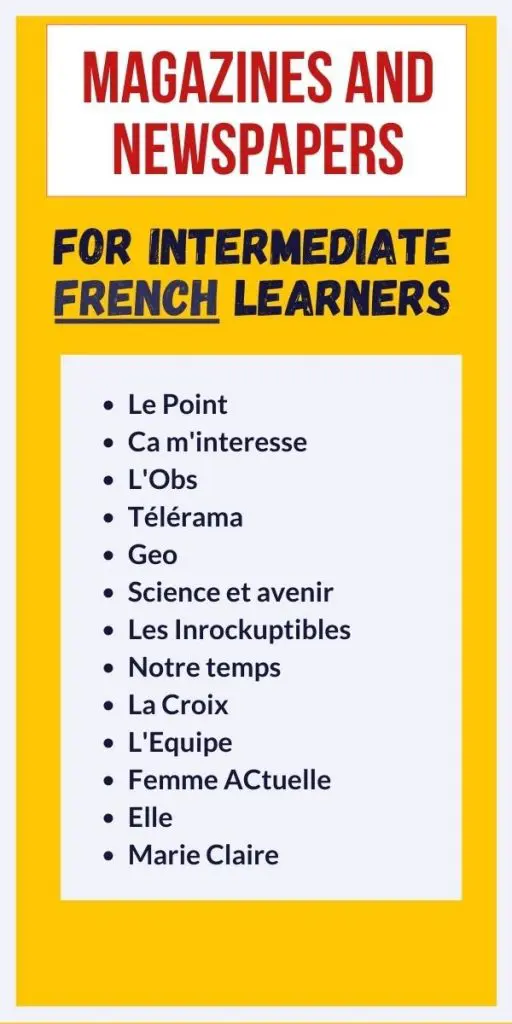 articles to read in french