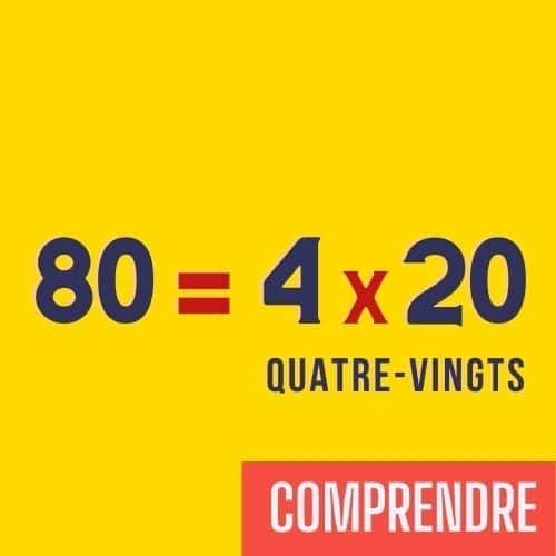number 84 in french quatre-vingts