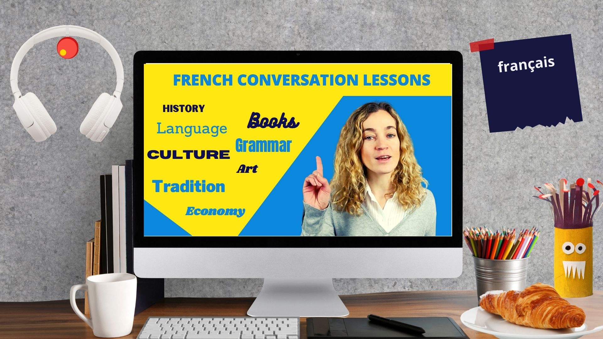 online private french conversation