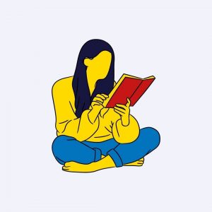 person reading