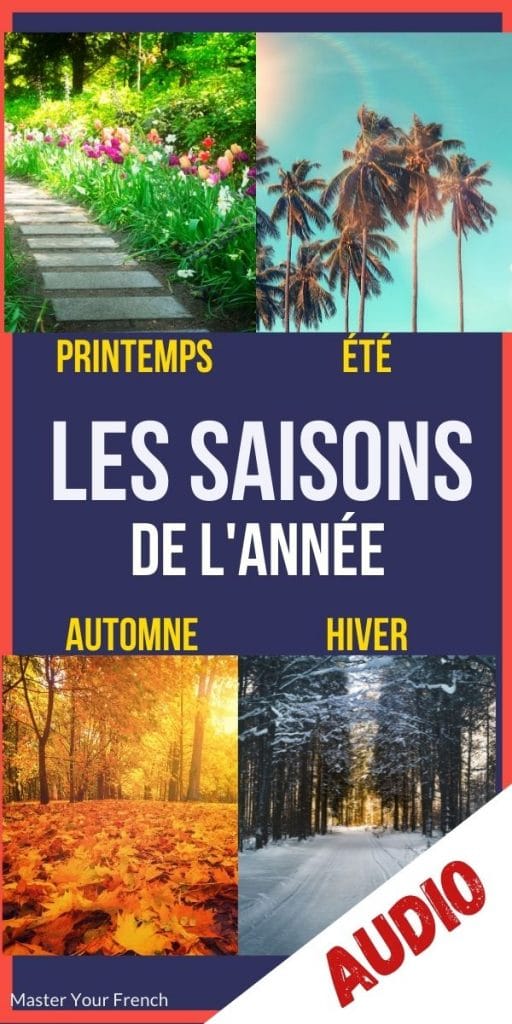 four seasons in french