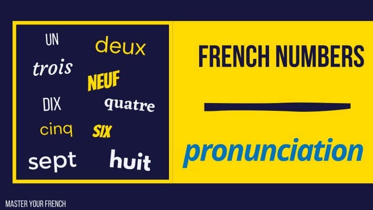 french numbers pronunciation from 1 to 10