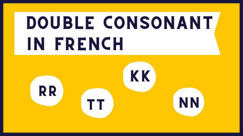 double consonant in french phonetic